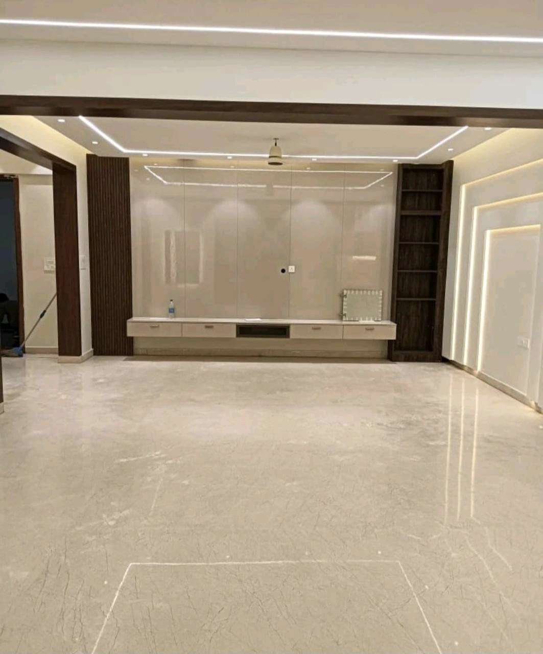 False Ceiling & Wall Panelling — Interiors project by AV Engineering & Interiors