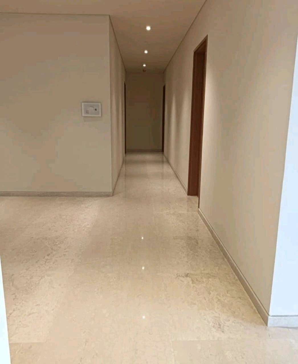 Corridor with Recessed Lighting — Interiors project by AV Engineering & Interiors
